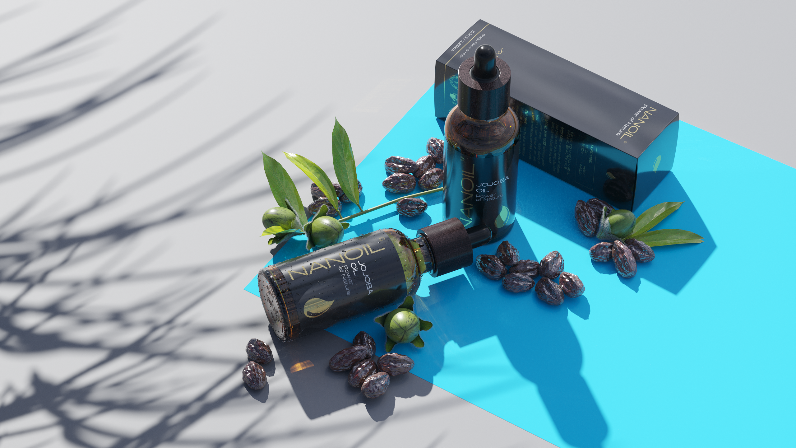 Nanoil Jojobaöl für Haarregeneration